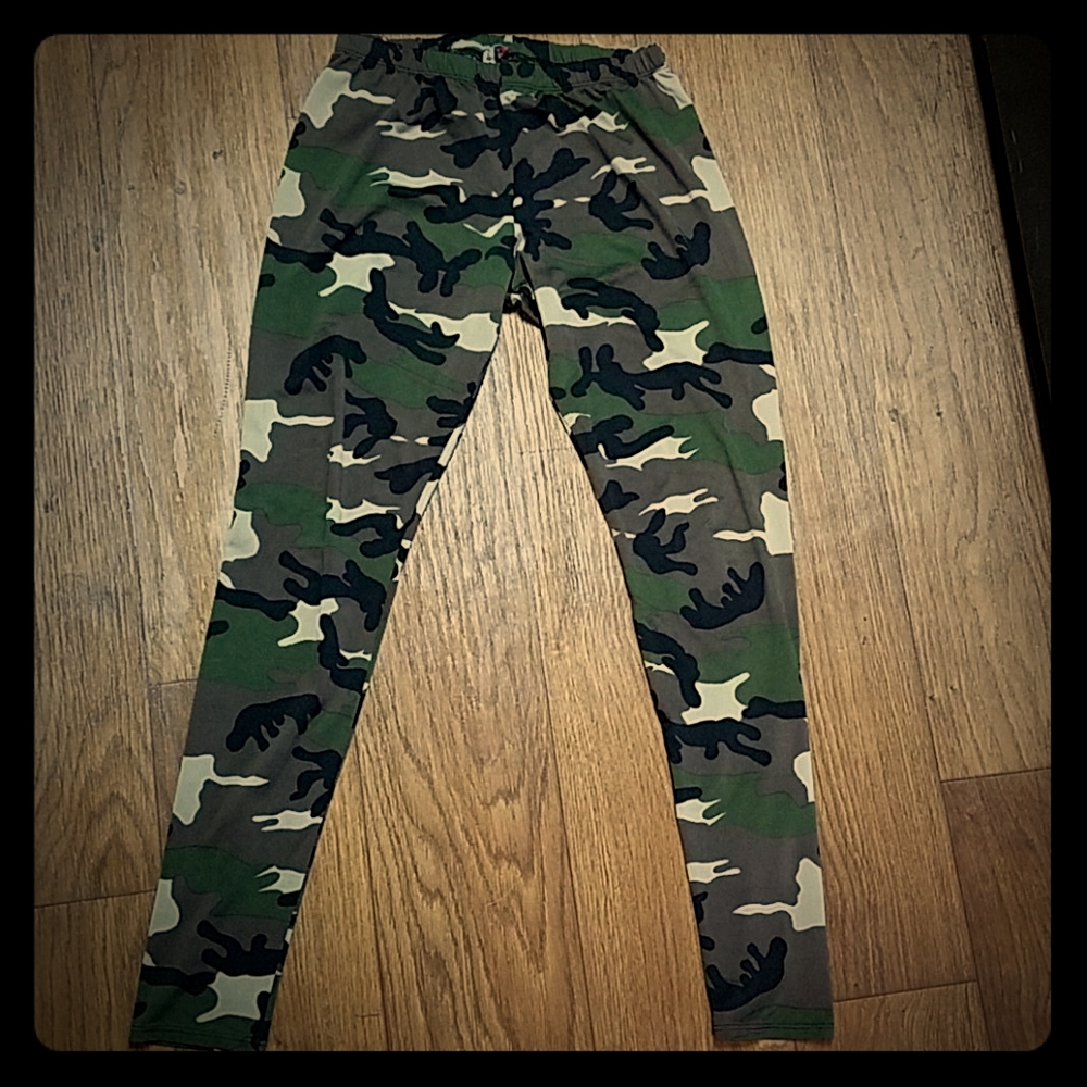 Camo print Leggings